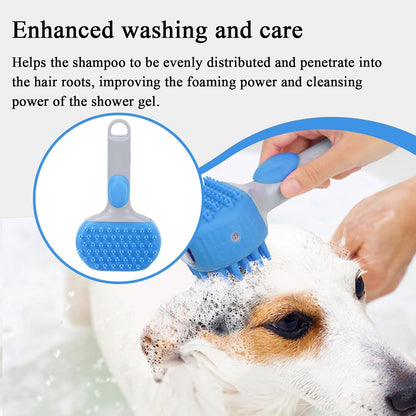 Steaming Cat Brush - Cleaning Slicker Steamy Cat Brush | Pet Steam Brush | Knot-Proof Deep-Cleaning Gentle Grooming Tool for Dog, Shedding, Season, Bathing, Kitten