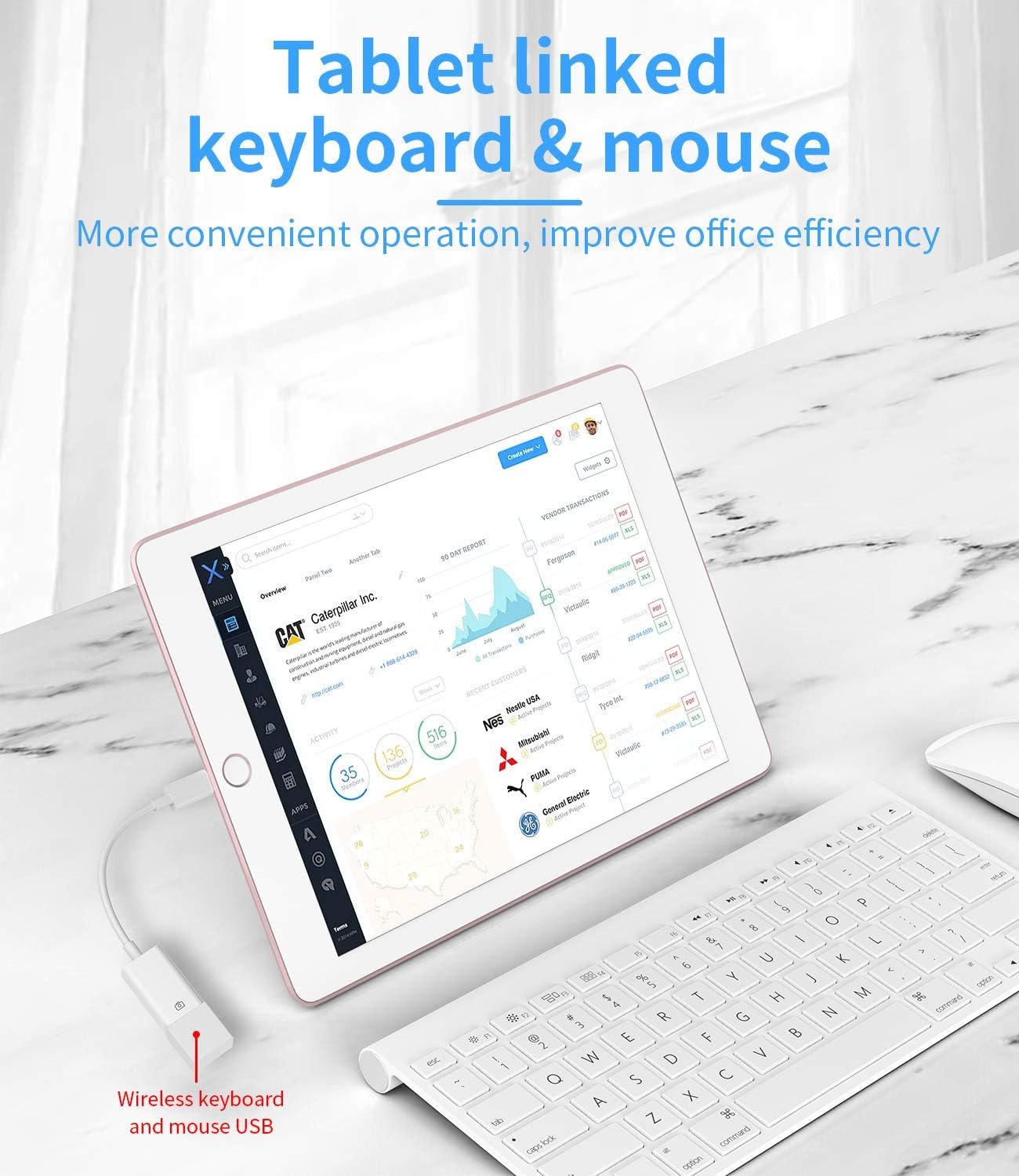 Lightning Male to USB Female Cable iPhone OTG Adapter Dongle Apple Ipad Air Camera Card Reader U Disk Flash Drive Mouse Keyboard Piano MIDI Converter for 14 13 12 11 Pro Max Mini XR X XS SE 8 7 Plus