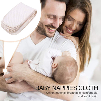 10Pcs Baby Nappies Set Newborn Cloth Diapers Baby Nappies, Newborn Cloth Diapers Sets