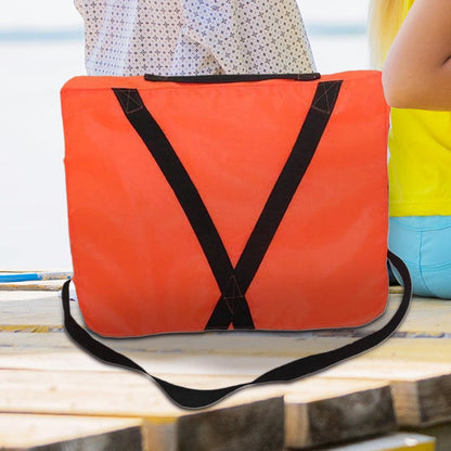 Boat Cushions Flotation, Foam Boat Cushions, Life Kayaks Preserver, Paddle Board, Rescue Tool with Strap for Water Sports, Safety Equipment, 13.78x17.72x2.36 inches