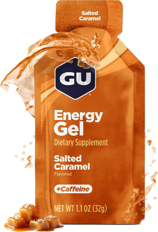 GU Energy - Energy Gels - Salted Caramel (with caffeine)