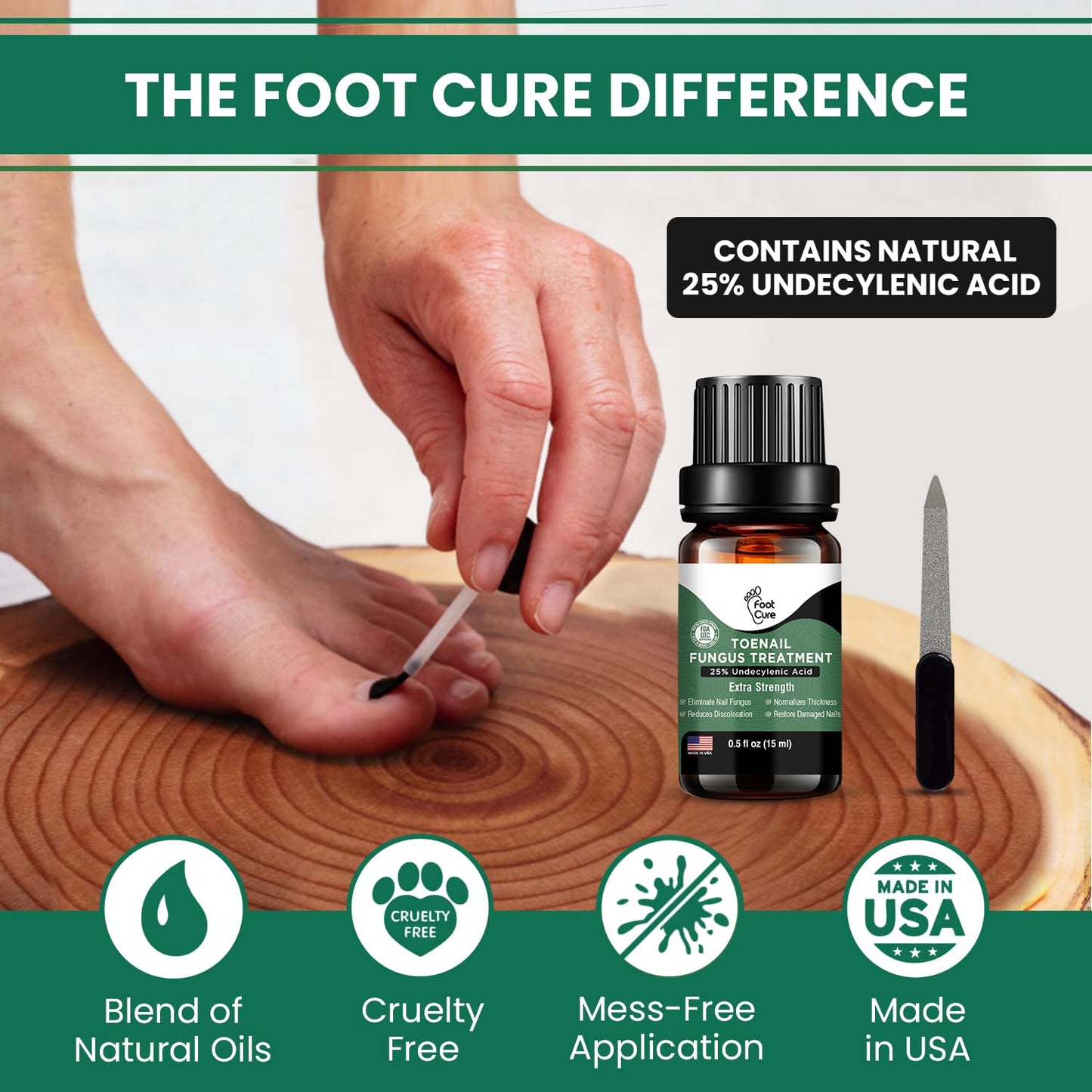 Toenail Fungus Treatment Extra Strength - Best nail fungus treatment for fingernails, nail repair, toenail softener, yellow toenail treatment, ingrown nails and foot fungus treatment extra strength