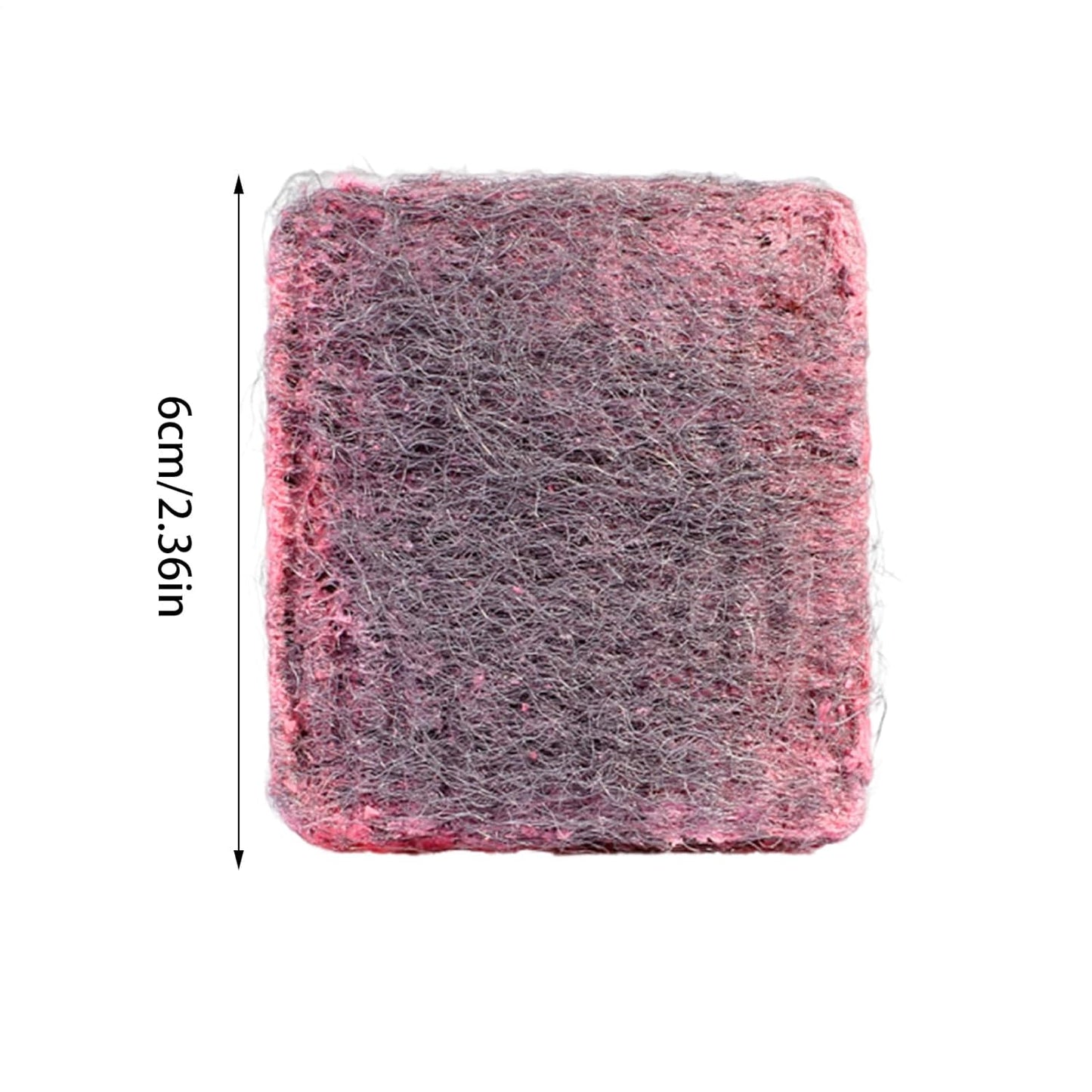 Steel Wire Soap Pad, 10 Pieces Metal Soap Pads, Household Sponges, 2.36 inches Kitchen Dishwashing Supplies, for Washing Pans, Ovens, and Everyday Cleaning Accessories