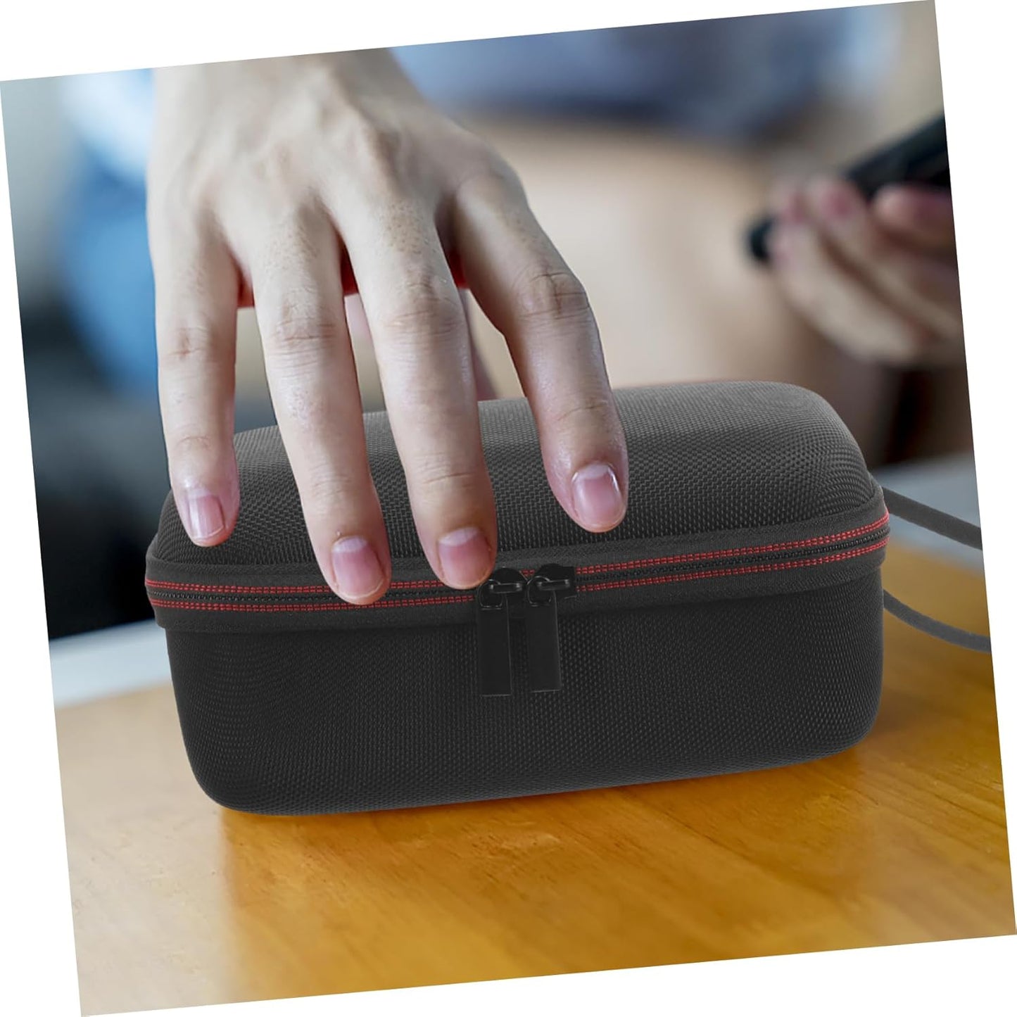 BELLIFFY Speaker Case Portable Audio Speaker Bags Fitting Bags Suitcase Suitcase Speaker Carrying Case Travel Case Oxford Cloth