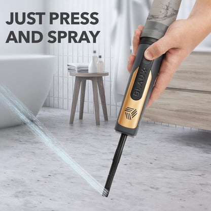 BLAUX Portable Travel Bidet - 5.75 Ounce Rechargeable Portable Electric Sprayer for Women and Men | Leak-proof High Pressure Bidets | Toiletries on the Move, Fundam