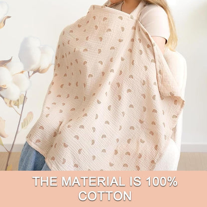 Breastfeeding Cover, Soft Breathable Nursing Cover,Breast Feeding Cover, Used to Provide Full Privacy Breastfeeding Protection
