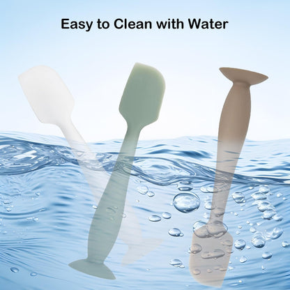 2 Pack Baby Diaper Cream Spatula - Baby Diaper Rash Cream Applicator for Butt Paste Diaper Cream - Diaper Cream Brush for Newborn Baby Essentials (Brown)