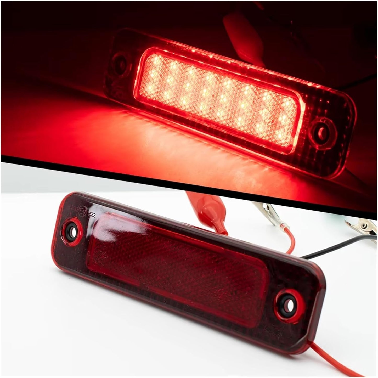 Indicatore Direzione Per Ford Per Transit 2006-2014 LED High Mount Stop Light Brake Lights Car Lighting Upgrade Rear Lights 5128002 7C16 13N408AC Dinamico Lampeggiante