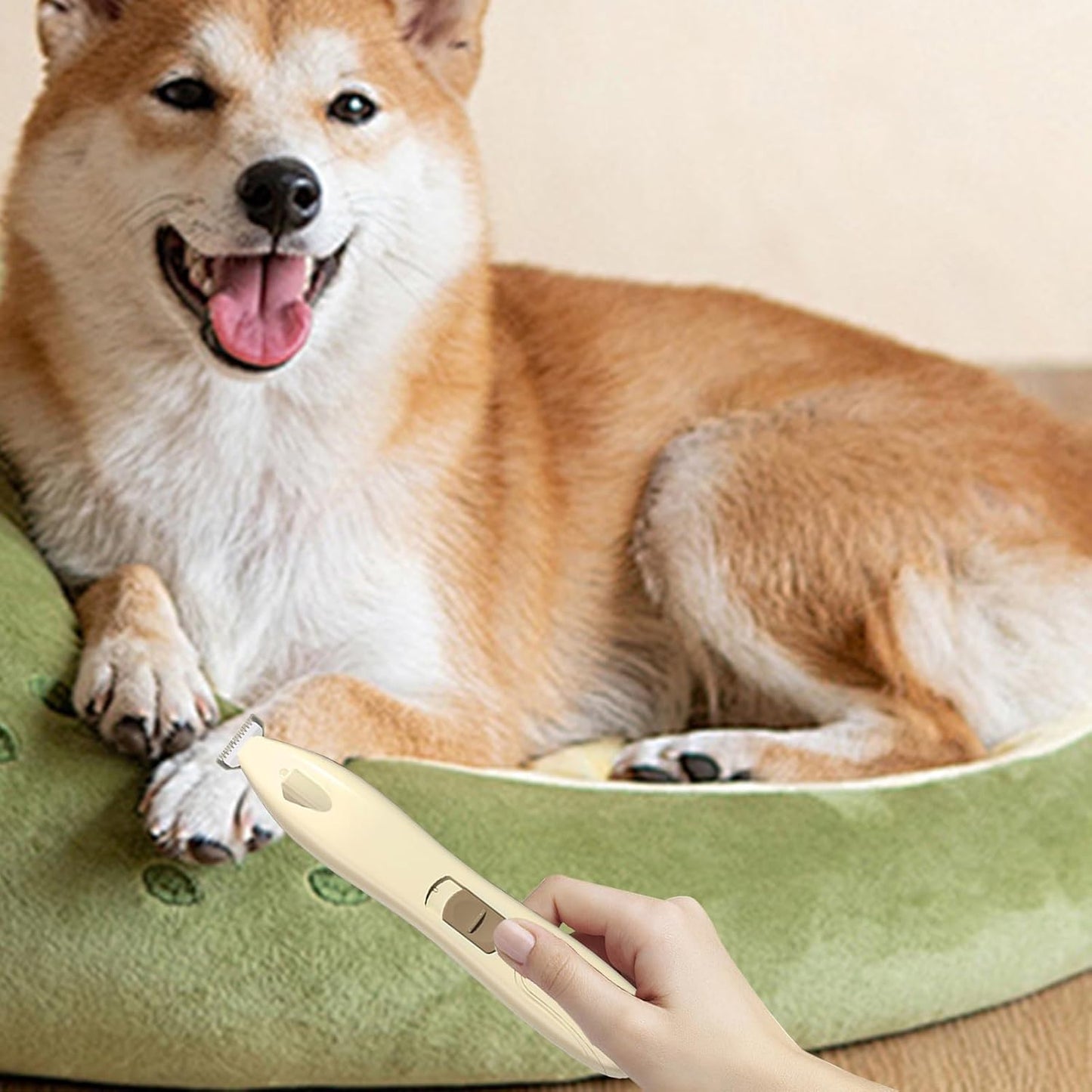 Dog Paw Trimmer For Grooming - Cordless Rechargeable Dog Paw Shaver,Low-Noise Cordless Feet Shaver Shedding Brush Gentle Rechargeable For Kitten Grooming Knotted