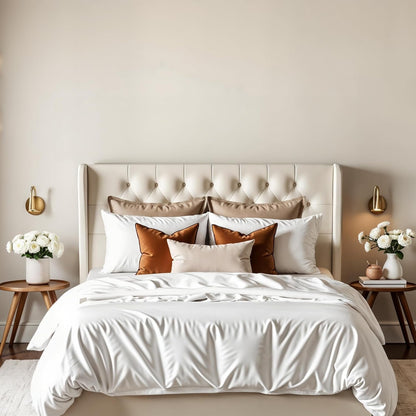 Brittany Velvet Queen Bed Frame with Storage, Metal Bed Frame Queen Size with Headboard & Hydraulic Storage, Modern Wingback Design