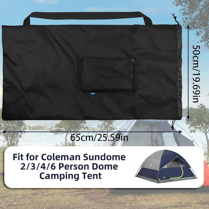 Tent Bag, Foldable Travel Luggage Carrier, Waterproof Tent Storage, Heavy-Duty Outdoor Gear Organizer, Adjustable Shoulder Strap, For Camping, Hiking, Fishing, Easy Transport