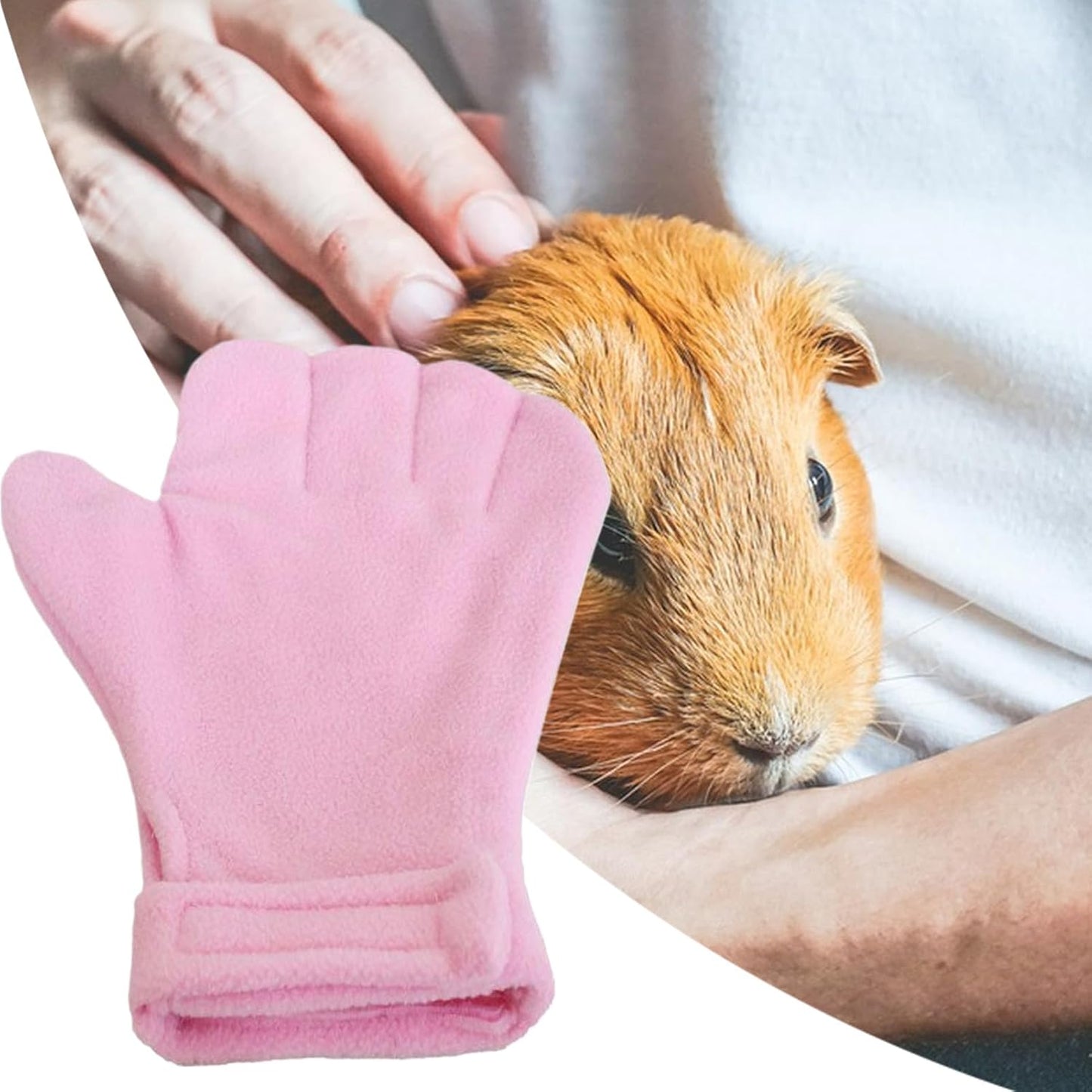 Anti Bite Gloves, Bite Resistant Gloves, Gentle Touch Scratch Resistant Safe Handling for Reptile Bird Snake Lizard Squirrel Hamster Nail Trimming Grooming