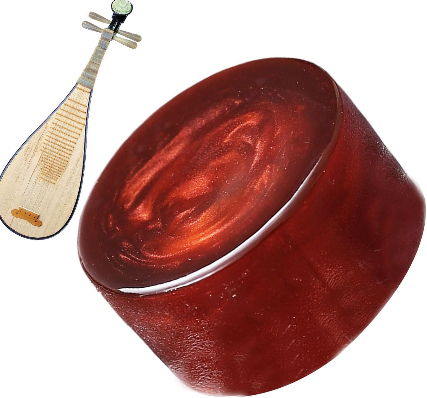Violin Rosin, Natural Rosin For Violin & Cello, Small Dust-Proof, Long-Lasting Tool, Essential Music Accessories For Sound, Cleaning, And Polish, 5X2.5cm