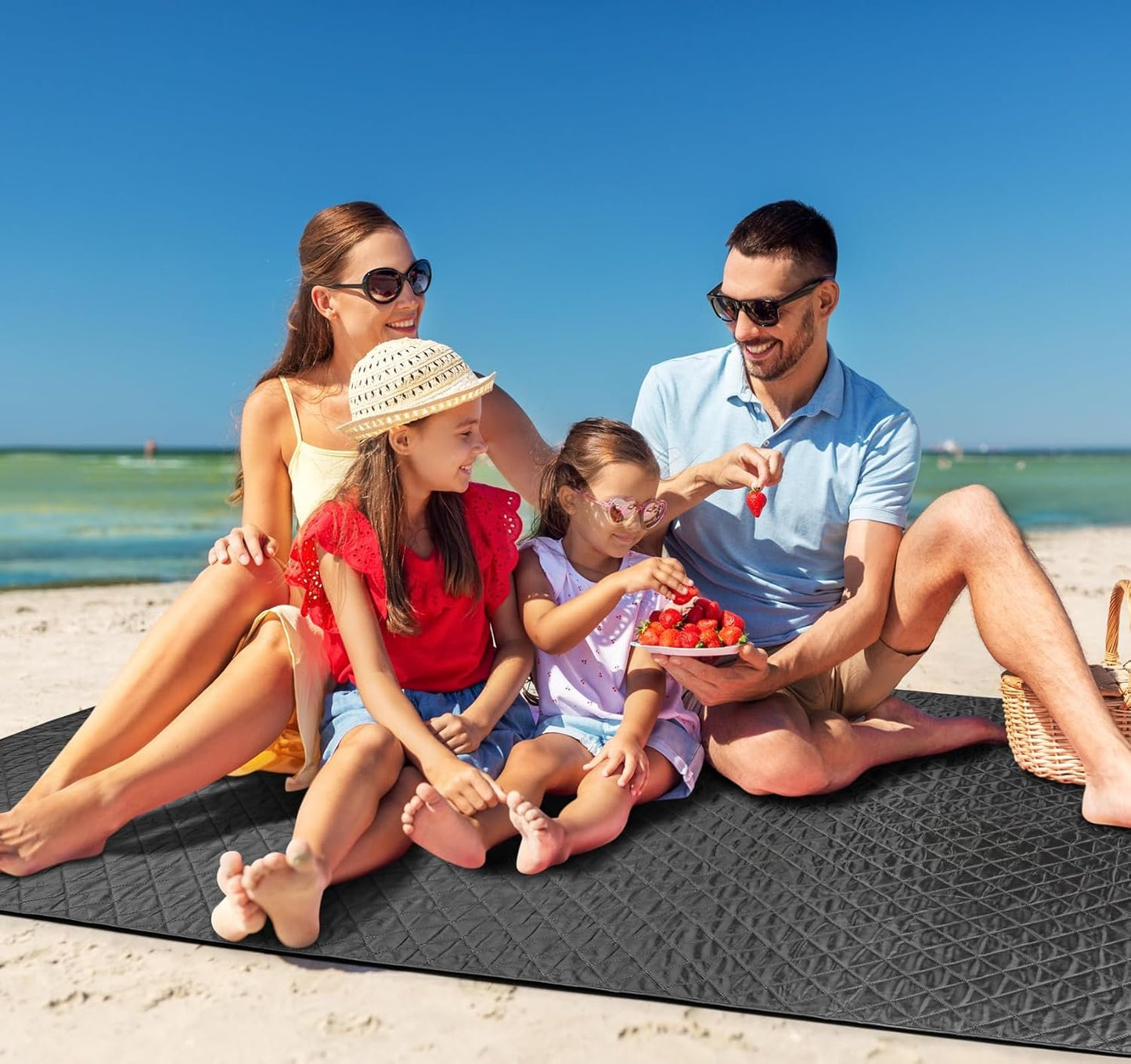 BESTHUNTINER Warm Blanket with Fleece Lining,Large Stadium Blanket,Waterproof,Thermal,Sleeping Gear for Camping,Emergency,Space,Car Blanket,Airplane,Hiking,Picnic.