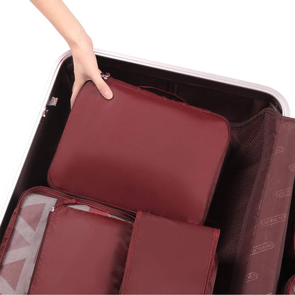 BAGAIL Set of 8 Packing Cubes for Suitcases, Lightweight Luggage Organizers, Packing Cubes for Travel Accessories