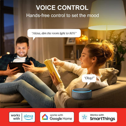 Sengled Alexa Light Bulb, WiFi Light Bulbs No Hub Required, Smart Bulbs that Work with Alexa, Google Home, Dimmable Smart LED Bulb, A19 Soft White (2700K), 800LM 60W Equivalent, 1 Pack