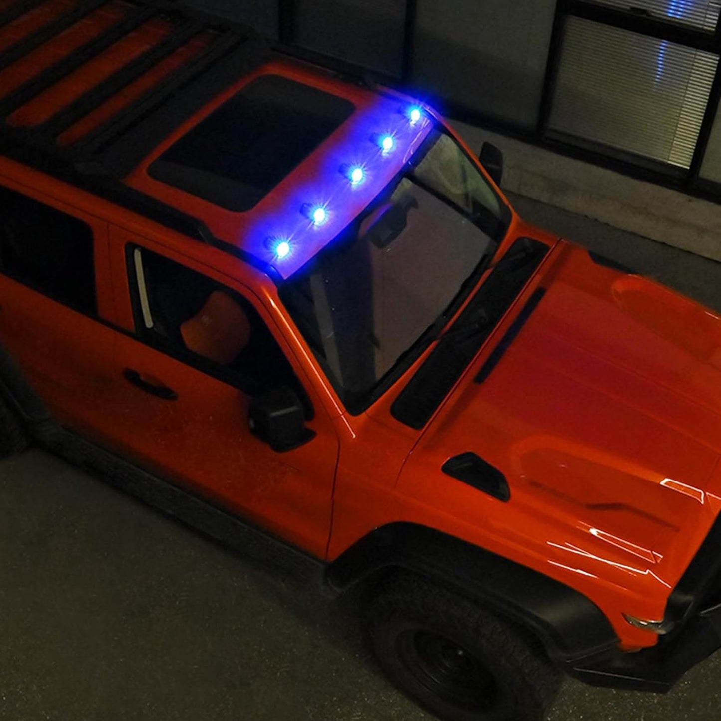 Generico Solar Powered Cab Lights, Cab Marker Light, 3.15x2.36x1.49 inches Portable Compact Smart Sensing Lighting, Waterproof Automotive Accessories, Ideal for Motorcycle Vehicles