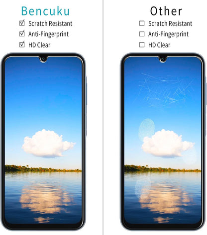 Bencuku (2 Pack) Designed for Samsung Galaxy A15 5G / 4G 6.5-Inch Tempered Glass Screen Protector, HD Clear, Anti Scratch, Bubble Free