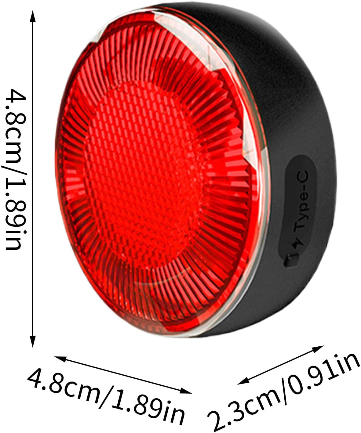 Bike Tail Light - Smart Brake Sensor Light For Bike - Rechargeable Waterproof Taillight With 5 Lighting Modes For Mountain Biking Road Cycling Urban Commuting