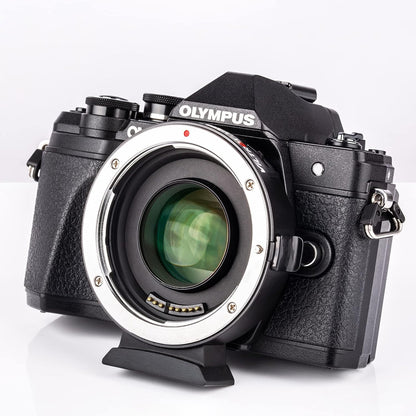VILTROX EF-M2II 0.71x Speed-Booster MFT Adapter for EF Lens Mount to Micro 4/3 Cameras GH6 GH5M2 BMPCC 4K GH4 GH5 G100 G95 G85 OM-1 EM-1