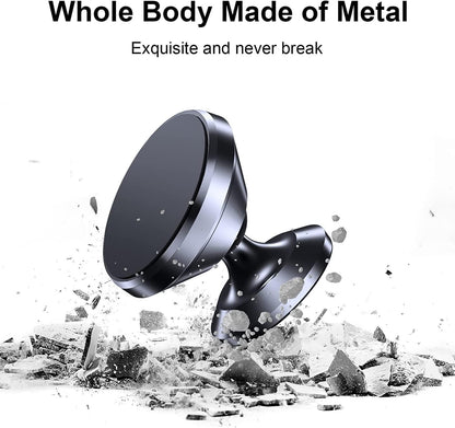 【2-PACK】Magnetic Phone Holder Car, [ Strong Magnet ] Universal Dashboard Magnetic Cell Phone Holder Car [ 360° Rotation ] Hands Free magnetic Car Phone Holder Mount Fits All Cell Phone,GPS, iPhone etc