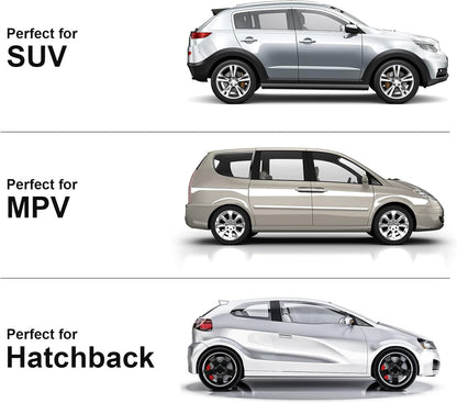 Car Boot Organiser, Car Trunk Organizer and Storage, Boot Storage Bags for Suv and Adjustable Buckle Straps Backseat Hanging Organizer for SUV, Truck, MPV, Waterproof