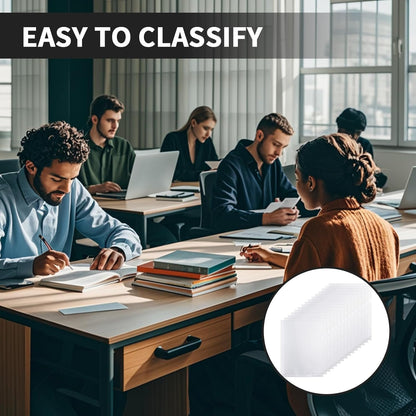 Clear Plastic Document File Folder 30 PCS A4 Size Clear Transparent Folder for Chool Home Work Office Organizationchool Home Work Office Organization(Transparent Folder(30pack))