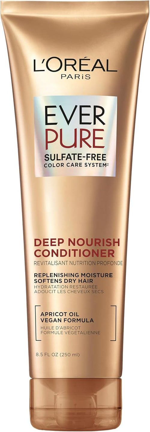 L'Oréal Paris EverCreme Sulfate Free Deep Nourish Conditoner, 8.5 fl. oz.