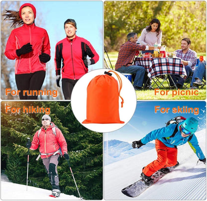 GUANGLU Emergency Survival Shelter Kit - Emergency Blankets Thermal Survival Blankets Camping Rescue Blanket Waterproof Lightweight Emergency Sleeping Bag for Camping Hiking Outdoor Activities