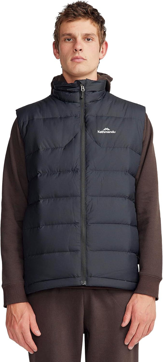 Kathmandu Epiq Mens 600 Fill Down Puffer Warm Outdoor Winter Vest