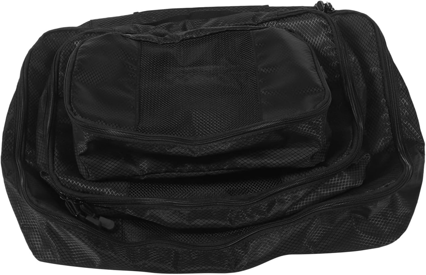 EXHUMKY 3Pcs Travel Storage Bags Large Capacity Packing Cubes for Luggage Organization Portable