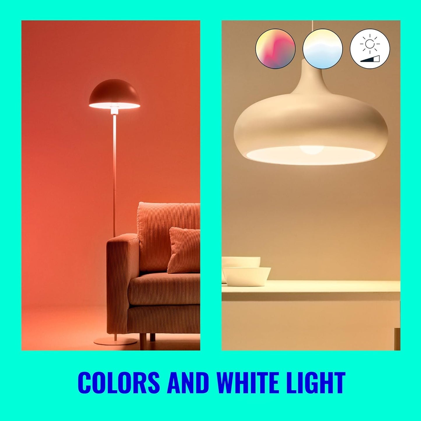 WiZ Color A60 B22 Color Smart LED Bulb