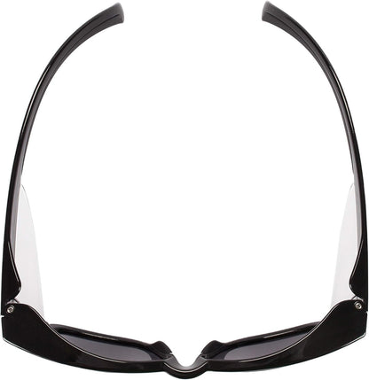 KleenGuard™ V30 Maverick Eye Protection (49311), with KleenVision™ Anti-Fog Coating, Smoke Lenses, Black Frame (Qty 1)
