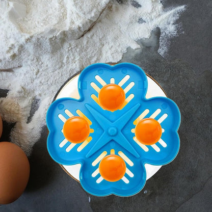 Separatore di tuorlo, estrattore di albume d' , utensile da cucina antiaderente per uso alimentare, pratico gadget da cucina per la preparazione dei pasti, piatti per la colazione, feste in casa e