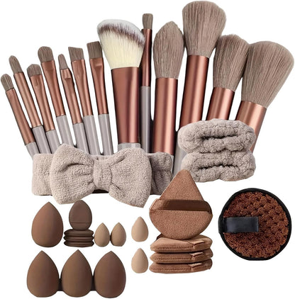 Makeup Tools, Multi-Functional Kit, Soft Professional Beauty Brushes, Complete Cosmetic Set, Women, Girls Traveled Accessories, Travel Accessories, for Application