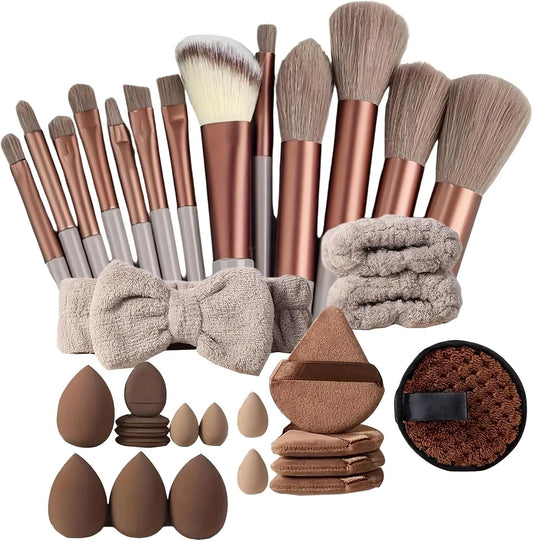 Makeup Tools, Multi-Functional Kit, Soft Professional Beauty Brushes, Complete Cosmetic Set, Women, Girls Traveled Accessories, Travel Accessories, for Application
