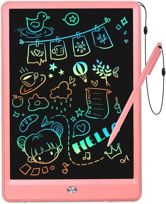 EooCoo Toys for 3-6 Years Old Girls Boys, 10 Inch LCD Writing Tablet, Electronic Drawing Tablet, Doodle Board, Party Birthday Gifts for Kids, Educational Learning Toys Toddler Travel Essentials
