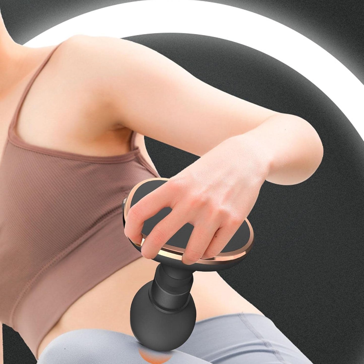 Mini Massager Handheld | Mini Portable Electric Muscle Massage Guns | Deep Tissue Massage Guns Body Massager for Athletes to Relieve Muscle Knots Borato