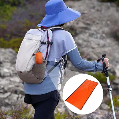 Emergencys Blanket Survival Sleeping Bag, Lightweight Survival Blanket Foil, Emergencys Thermal Blanket Survival Gear, Waterproof Survival Bivy Bag for Outdoor