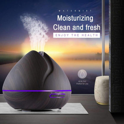 500Ml Remote Control Ultrasonic Air Aroma Humidifier with Color Led Lights Aromatherapy Essential Oil Diffuser