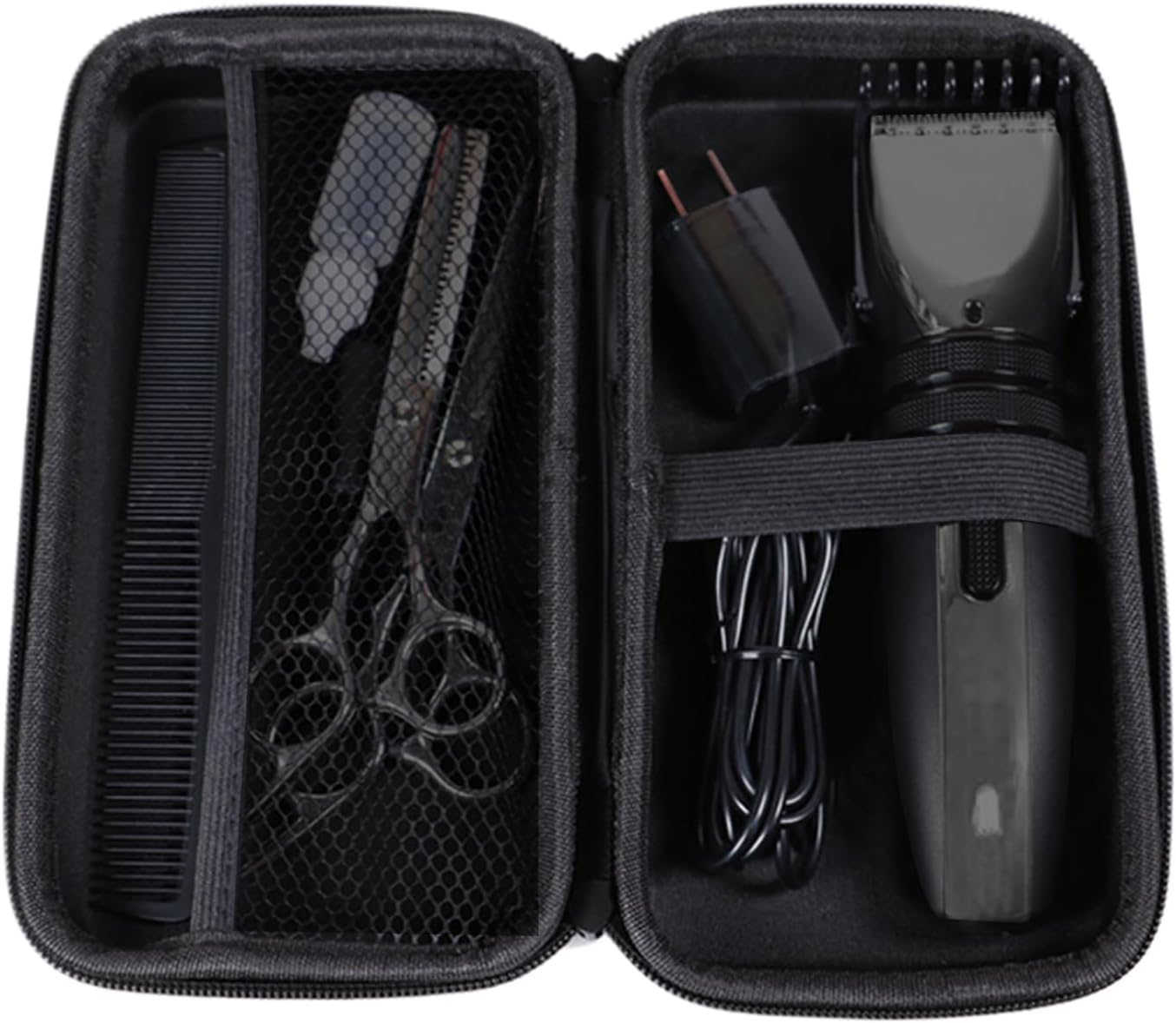 Generisch a clip per parrucchieri, borsa per accessori da , contenitore portatile per trimmer in bagno, salone, campeggio, casa, parrucchiere, cura dei capelli
