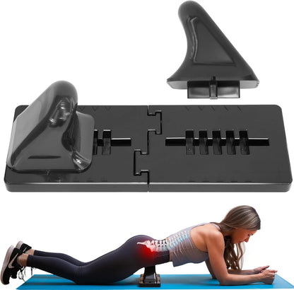 Thrival Wave - Fully Adjustable Psoas Muscle Release Tool for QL, Hip Flexor Trigger Point and Myofascial Release Tool - Black