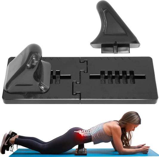 Thrival Wave - Fully Adjustable Psoas Muscle Release Tool for QL, Hip Flexor Trigger Point and Myofascial Release Tool - Black