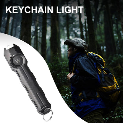 Key Chain Flashlight, Compact Outdoor Light, High Brightness Led Torch Home, Work, Travel, Survival Gear, Portable Lamp For Outside Adventures, 2.64 Inches