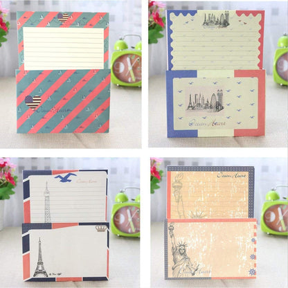 SCStyle 32 Cute Lovely Kawaii Special Design Writing Stationery Paper with 16 pcs Envelopes