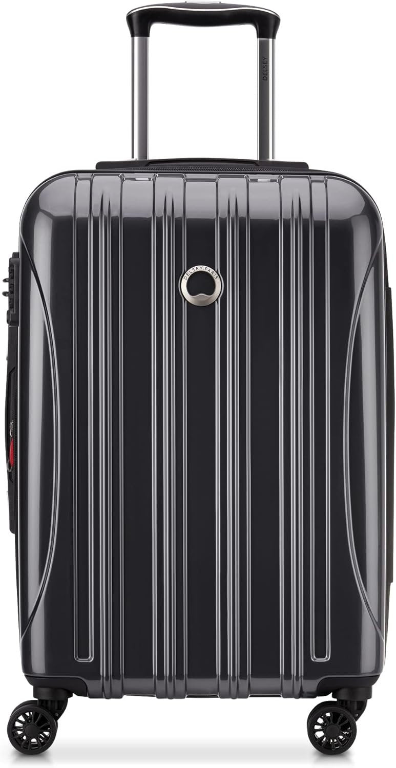 Delsey Helium Aero Carry-On Spinner Trolley, Titanium, One Size