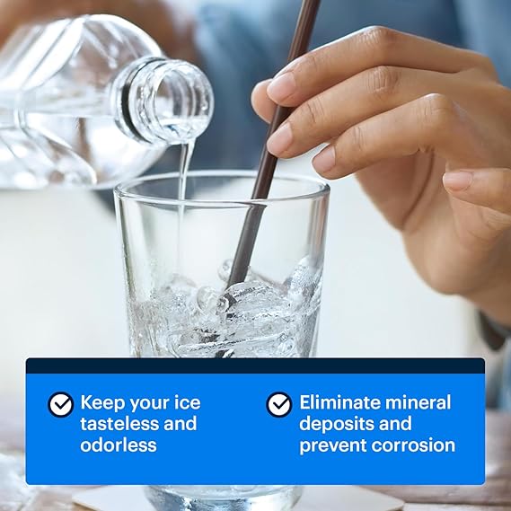 Essential Values 2-Pack Ice Machine Cleaner and Descaler 16 fl oz, Nickel Safe Descaler | Ice Maker Cleaner Compatible with All Major Brands (Scotsman, KitchenAid, Affresh)
