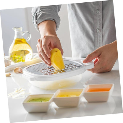 UTHCLO Stainless Steel Vegetable Grater and Slicer for Kitchen Efficient Food Grater for Fruits Vegetables and Cheese Versatile Kitchen Tool for Meal Prep