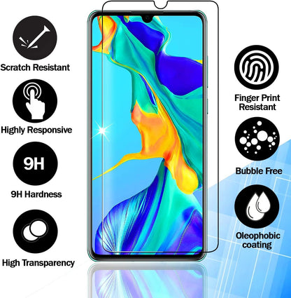 RKINC Screen Protector [4-Pack] for Samsung Galaxy A12 / A13 5G, Tempered Glass Film Screen Protector, 0.33mm [LifetimeWarranty][Anti-Scratch][Anti-Shatter][Bubble-Free]