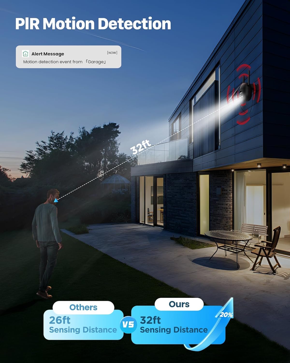 Security Cameras Wireless Outdoor Solar: 2K WiFi Camera for Home Security System - Battery Powered Cam IP66 Waterproof Motion Sensor - Camaras de Seguridad para Casa Inalambricas